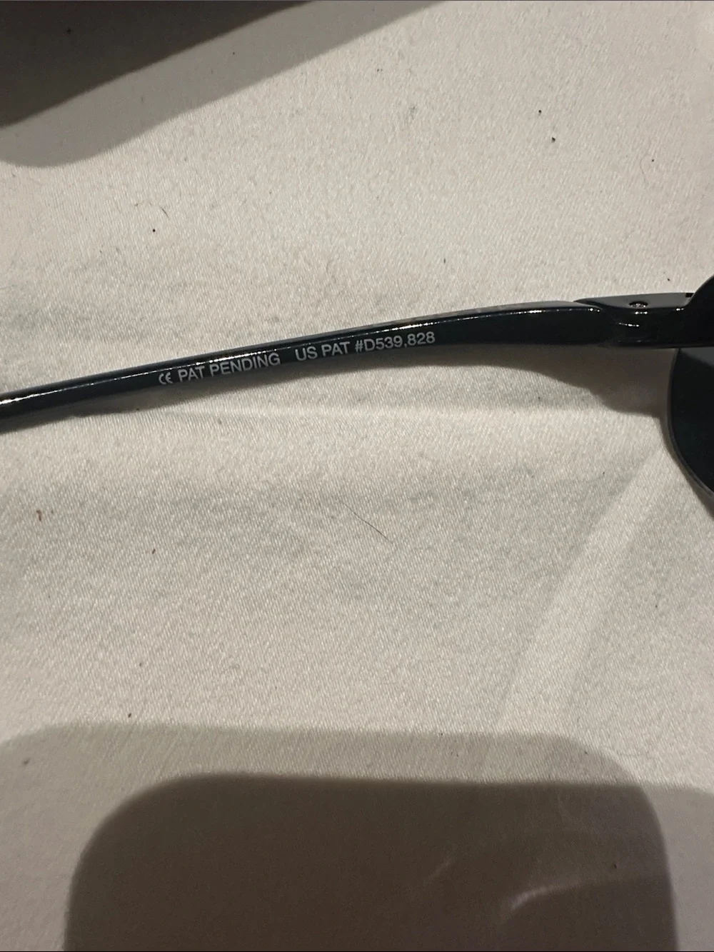 Maui Jim Black Makaha Wraparound Sport Sunglasses with Black Zip Case